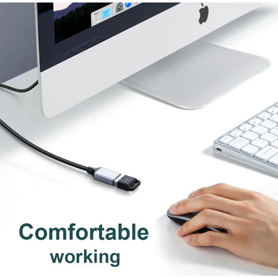 Mowsil USB 3.0 Extension Cable - 5Gbps / 3 Meter / Black/Grey