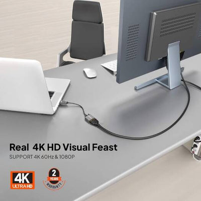 Mowsil HDMI to VGA Adapter - 1080p / Grey