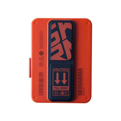 SKINARMA Mirage Magnetic Card Holder With Grip-Stand Spunk - Orange Accessories > Mobiles & Tablets > Mobiles > Mobile