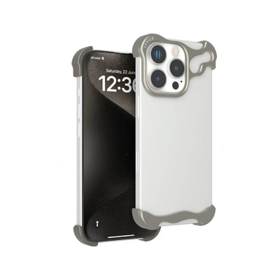 Levelo Metallo Pro Aluminum Bumper Case - Apple iPhone 16 Pro Max / Titanium Accessories > Mobiles & Tablets > Mobiles