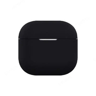 One Piece Silicone Protective Case Cover - Apple Airpod 4 / Black Accessories > Mobiles & Tablets