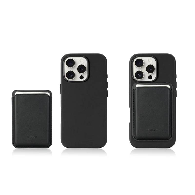Torrii Koala MagSafe Case with Wallet Stand - Apple iPhone 16 Pro / Black