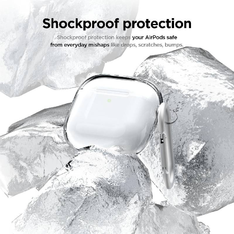 Elago AirPods 4 Clear Hang Case - Transparent