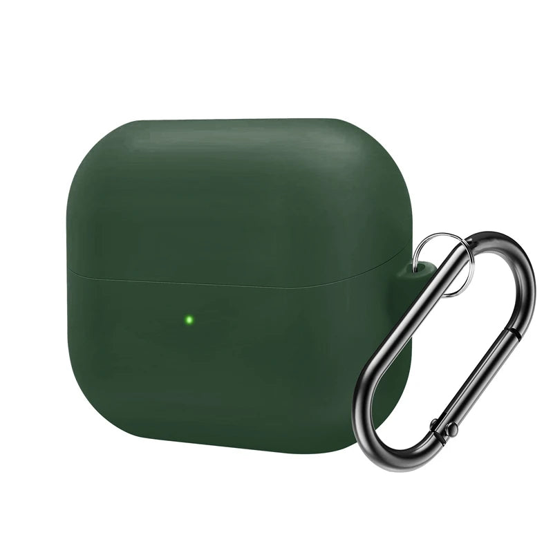Silicone Airpods Case For Samsung Galaxy Buds 3 / Buds 3 Pro Green Accessories > Headphones > Covers & Cases