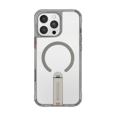 SKINARMA Helix MagSafe Case With 360 Rotating Stand for Apple iPhone 16 Pro Max (2024) 6.9" - Titanium