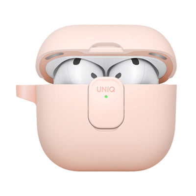 Uniq Clyde Lock Case for Airpods 4th Gen Light Pink/Crepe Pink Accessories > Headphones > Covers & Cases