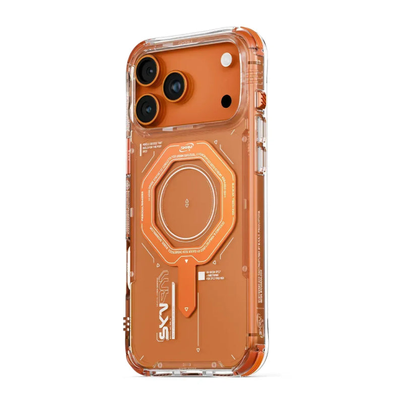 سكينارما سايدو ماغ-شارج حافظة لـايفون 17 برو - برتقالي اكسسوارات > هواتف و تابلت > هواتف > أغطية و