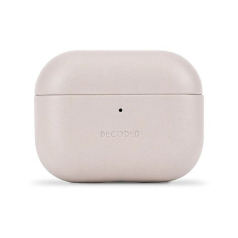 Decoded Leather Case For Apple AirPods Pro 3 - Clay Accessories > Headphones > Covers & Cases