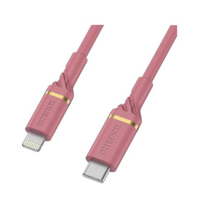 OtterBox Lightning to USB-C Fast Charge Cable - Standard 1 Meter - Pink - (Warehouse Packed)