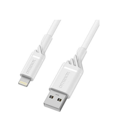 OtterBox Lightning to USB-A Cable – Standard 1 Meter - White - (Warehouse Packed)