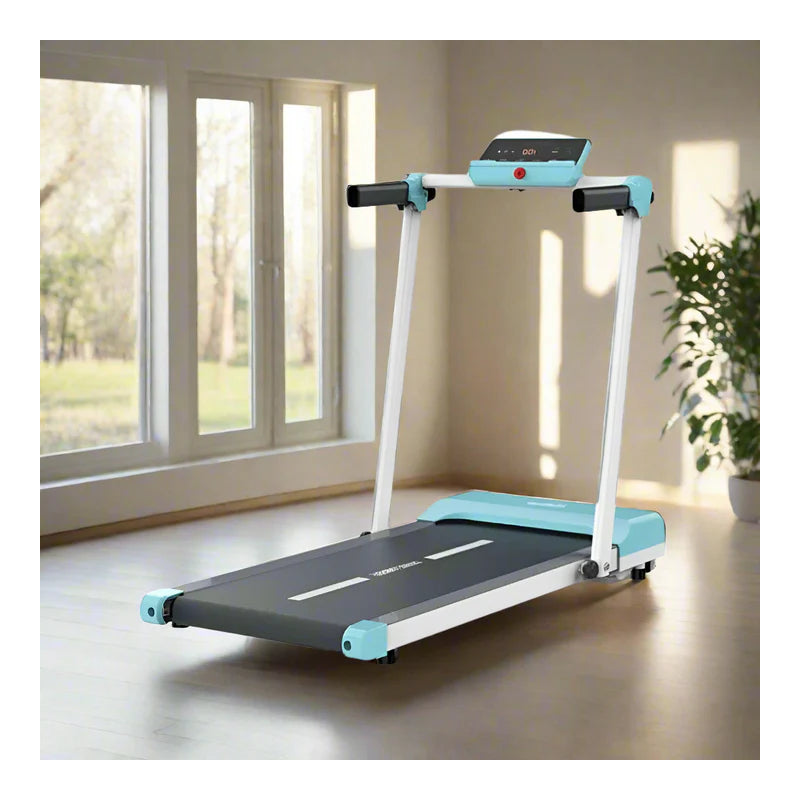 Smart Foldable Home Treadmill - Turquoise