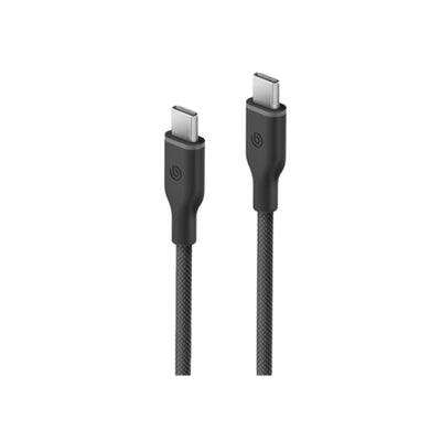 BAZIC GoCharge Weave Cable - 480Mbps / 60W / 1.5 Meter / USB-C / Black