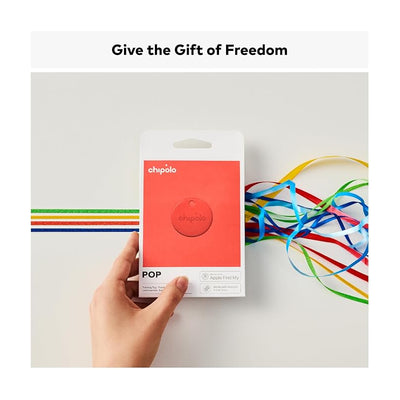 Chipolo POP Tracker for Apple/Android Find My - Red