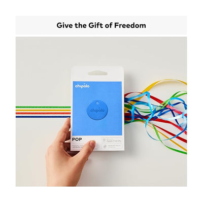 Chipolo POP Tracker for Apple/Android Find My - Blue