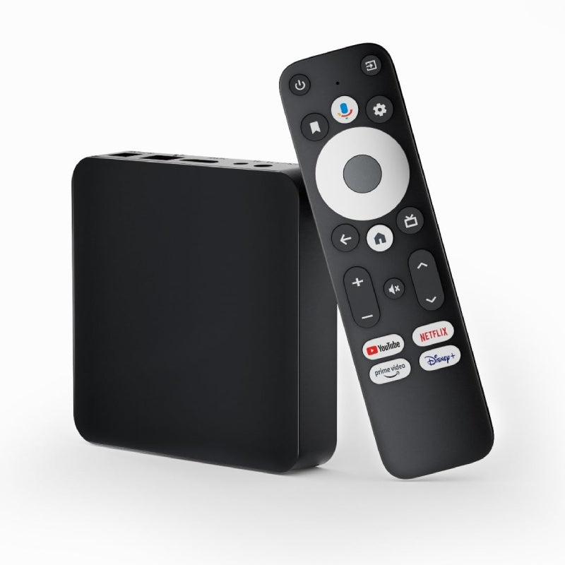 Dcolor GD2 Google TV Box - 2GB / 32GB / 4K / HDMI / USB / Wi-Fi / Bluetooth / Black