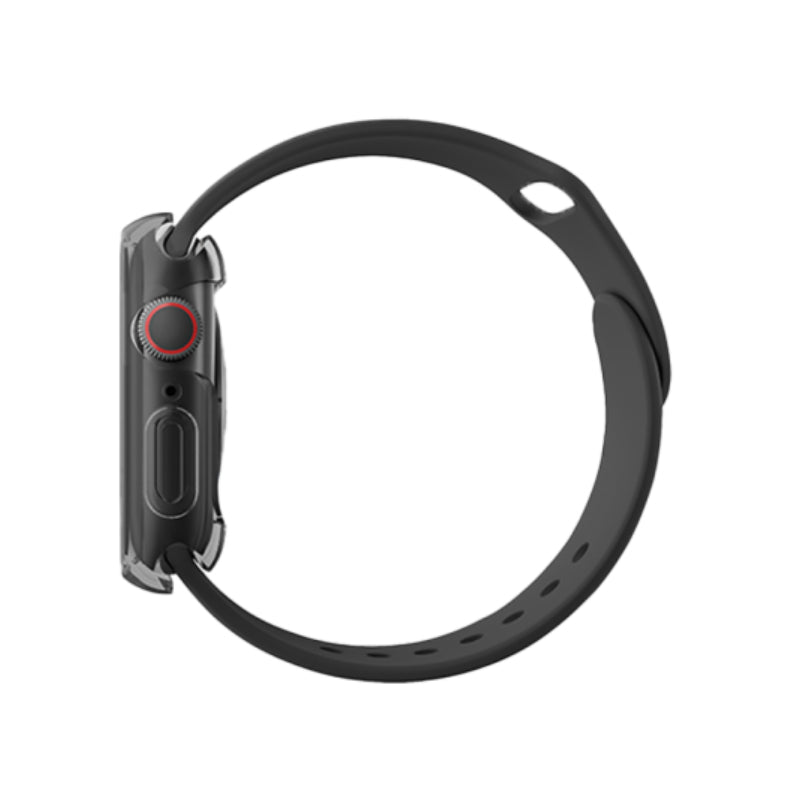 حافظة ساعة UNIQ هايبرد مع شاشة -ساعة ابل ساعة SE3 / SE2) 44 مم / رمادي داكن