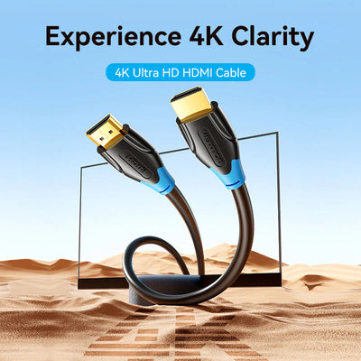 Vention HDMI Cable - 4K / 4.95Gbps / 20 Meter / Black