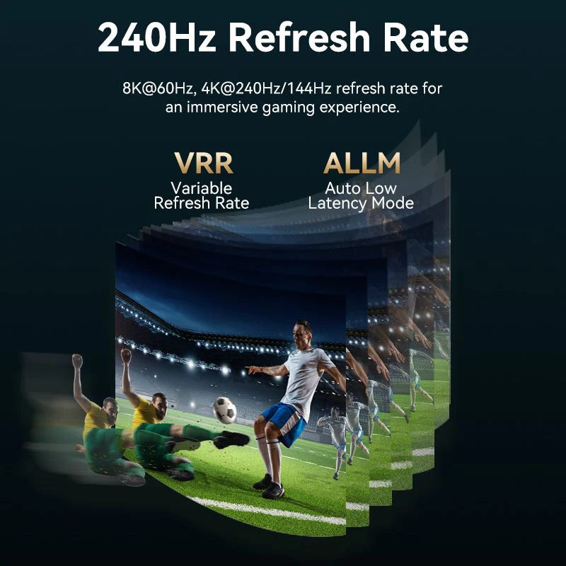 Vention USB-C To HDMI Braided Cable - 8K / 1.8 Meter / Black