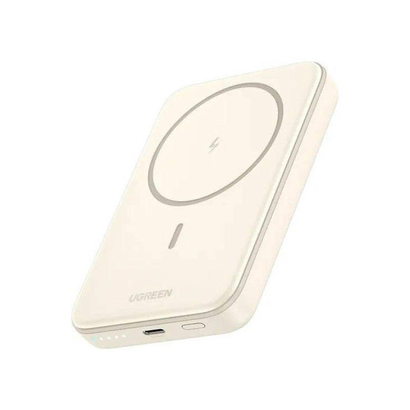 UGREEN PB561 Magnetic Wireless Power Bank - 10,000mAh / 15W / USB-C / Beige