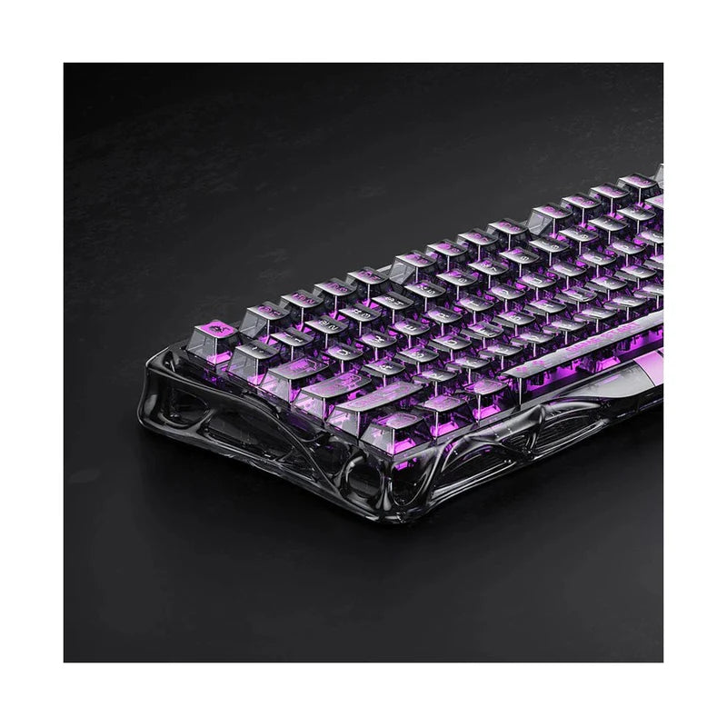 GravaStar Mercury V75 Lite 75% Hall Effect Magnetic Switch Gaming Keyboard - Transparent Black