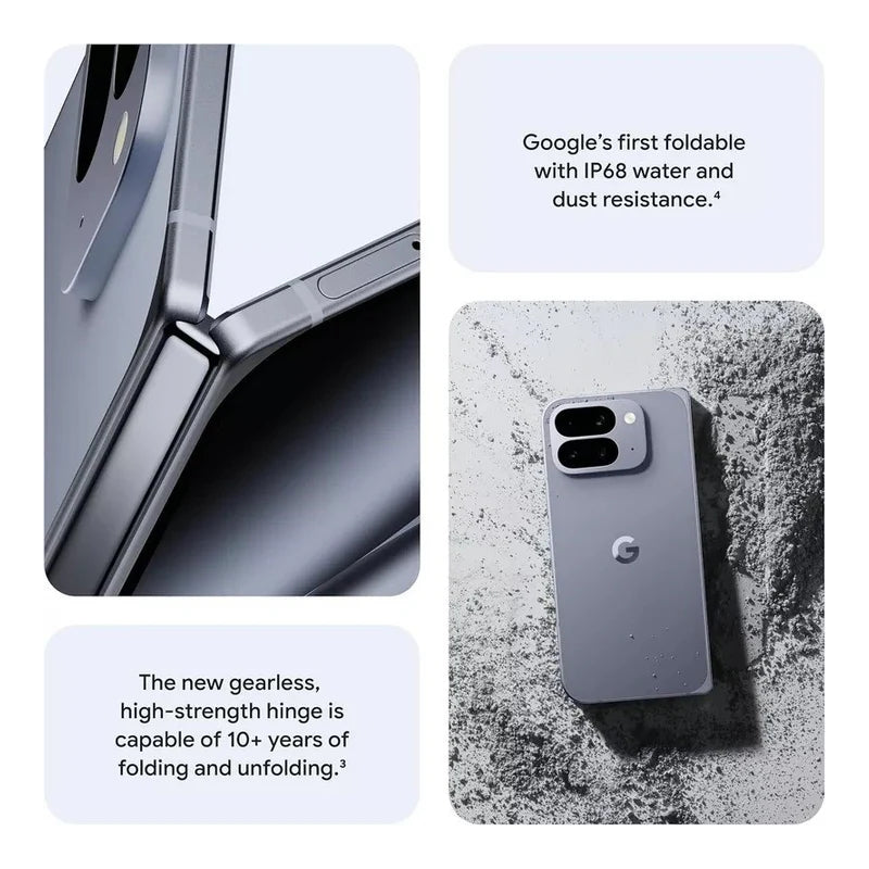 Google Pixel 10 Pro Fold - 6.4" Foldable LTPO OLED / 16GB / 512GB / 5G / Moonstone - Mobile