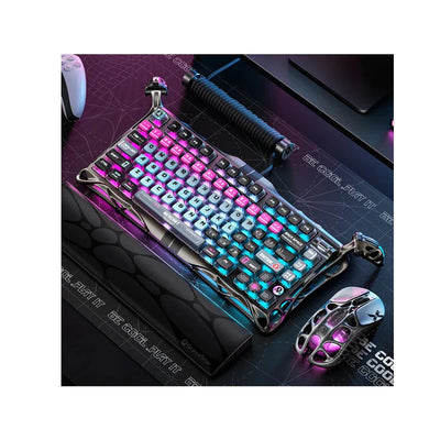 GravaStar Mercury V75 Pro 75% Hall Effect Magnetic Switch Gaming Keyboard - Cyberpunk