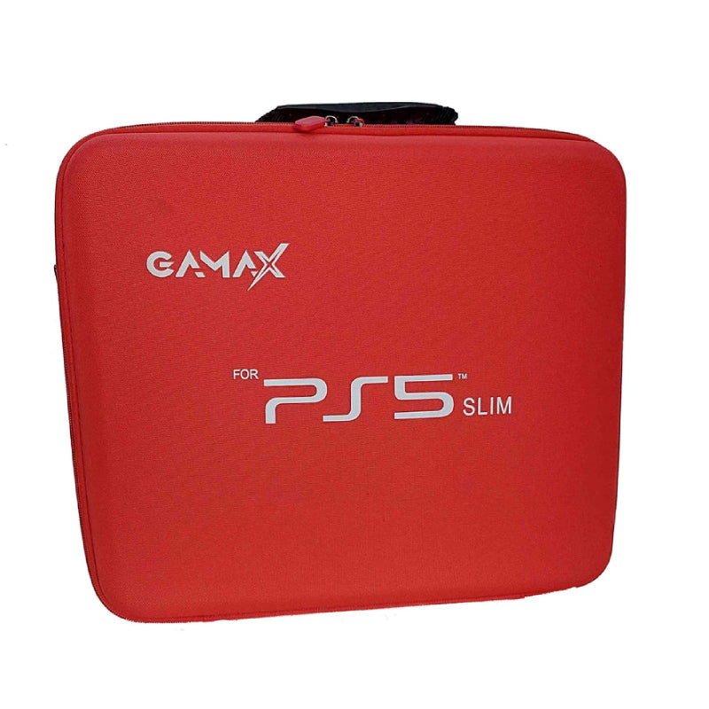 حقيبة تخزين Gamaxحقيبة ستيشن 5 نحيف أحمر
