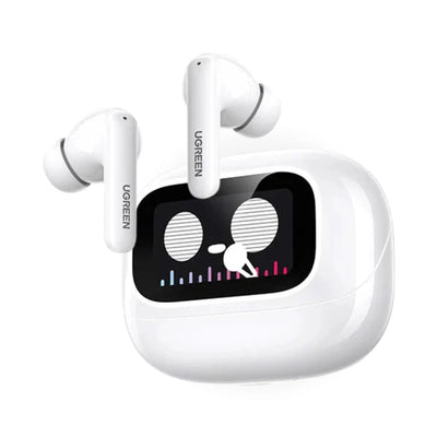 UGREEN HiTune T6 Magic WS211 Active Noise Cancelling Earbuds - Bluetooth / 400mAh / White