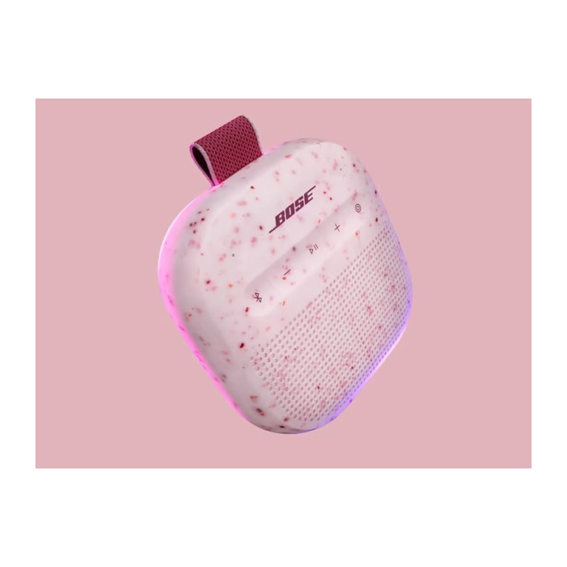 المحمولة Bose SoundLink Micro (الجيلالثاني ) - بلوتوث .4 / يو اس بي اللون الوردي بتال
