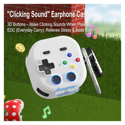 Huawei FreeClip 2 Retro Fidget Earbuds Case - White