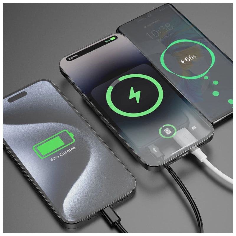 DUDAO K14S+ MagSafe Power Bank with Stand - 10,000mAh / 20W / Black