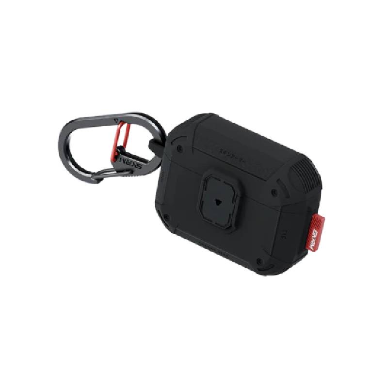 SkinArma Mecha Le قفل حافظة ايربودز برو - أسود