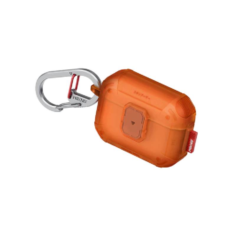 SkinArma Mecha Le قفل حافظة ايربودز برو - Frost برتقالي