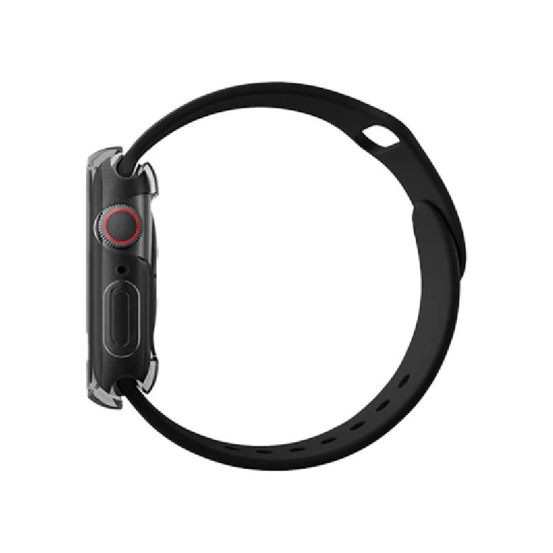 حافظة Uniq هايبرد مع حماية شاشة حماية ابل ساعة - لون دخاني