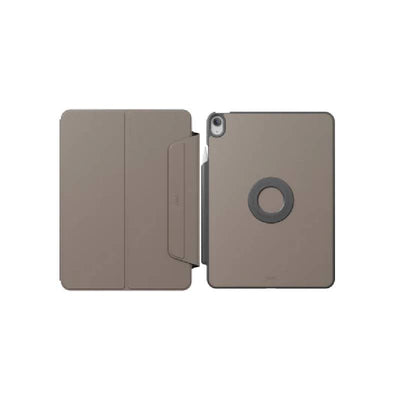 Uniq Rovus Snap Mount Magnetic 360 Rotating Detachable Case for Apple iPad 11 A16 - Flint Grey