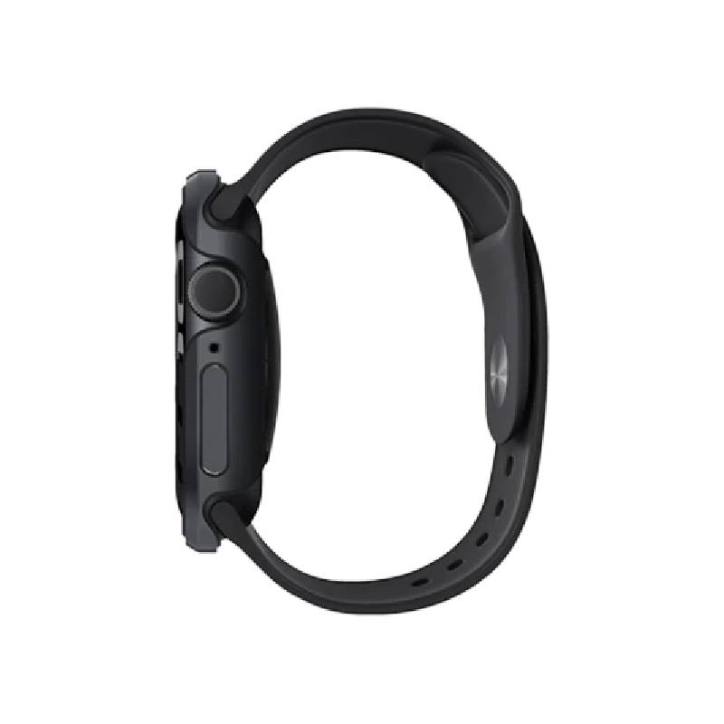 Uniq Valencia حافظة ابل ساعة - ميدنايت أسود