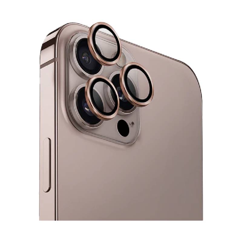 Uniq Optix Camera Lens Protector for Apple iPhone 16 Pro & 16 Pro Max – Taupe Gold