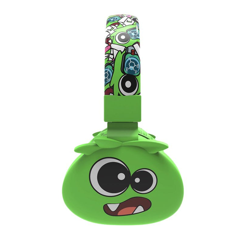 MAESTRO Jelly Monsters wireless headphone for Kids - Bluetooth / Green Frankie