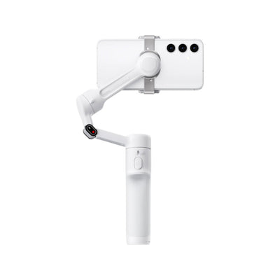 Insta360 Flow 2 AI Tracker Kit Gimbal Stabilizer Bundle - Bluetooth / USB-C / 1100mAh / Summit White