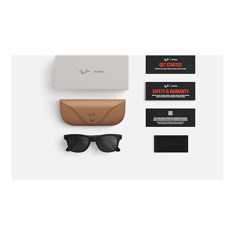 Ray-Ban Meta - Wayfarer Large (Gen 2) Bluetooth / Wi-Fi / Shiny Black