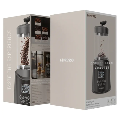 LePresso Roastlab Coffee Bean Roaster with Manual & Automatic Function - 230V / 50Hz / Black
