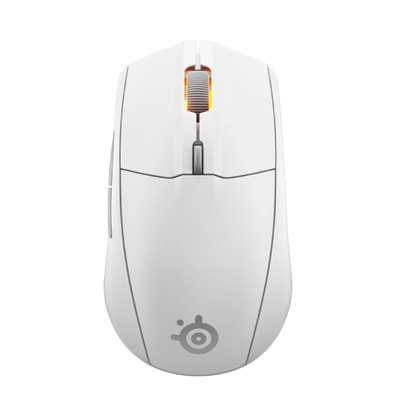 SteelSeries Rival 3 Gen 2 Gaming Mouse - Wireless / 6 Buttons / White
