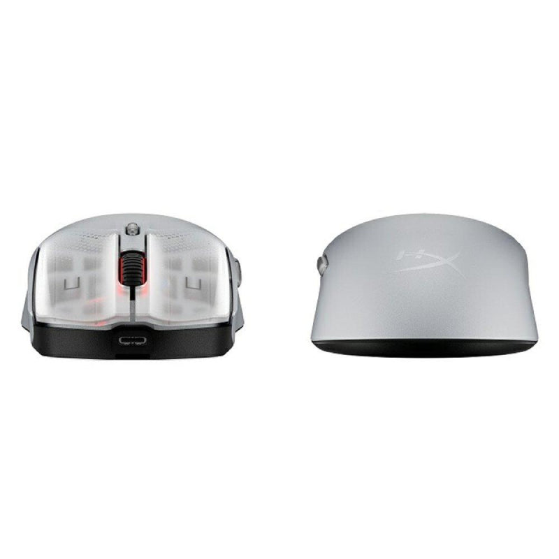 HyperX Pulsefire Haste 2 S Gaming Mouse - Wireless / 6 Buttons / Silver