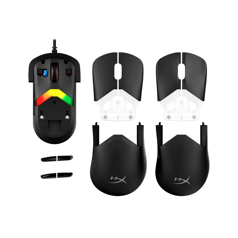 HyperX Pulsefire Saga Gaming Mouse - Wired / 6 Buttons / Black