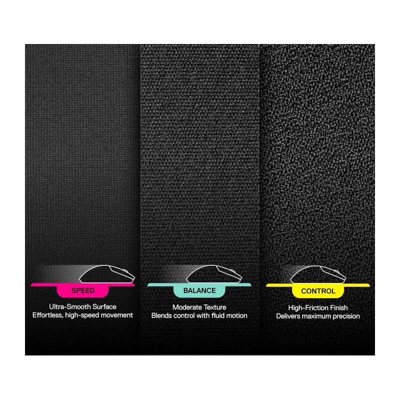 SteelSeries QcK Performance Speed Gaming Mouse Pad - XL / Black