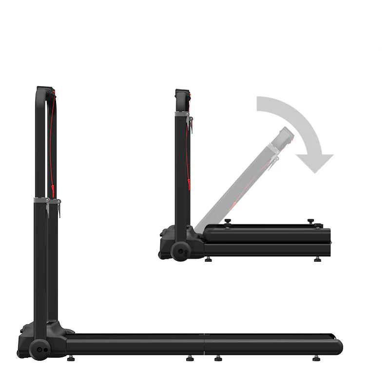 Black Bull UMWP108 Folding Treadmill - Black