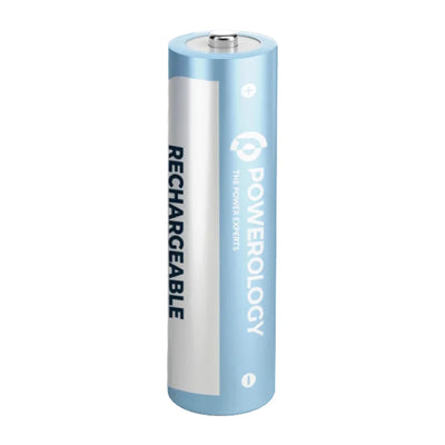 Powerology NEON Smart Charging Case with 8xAA Batteries - USB-C / Black