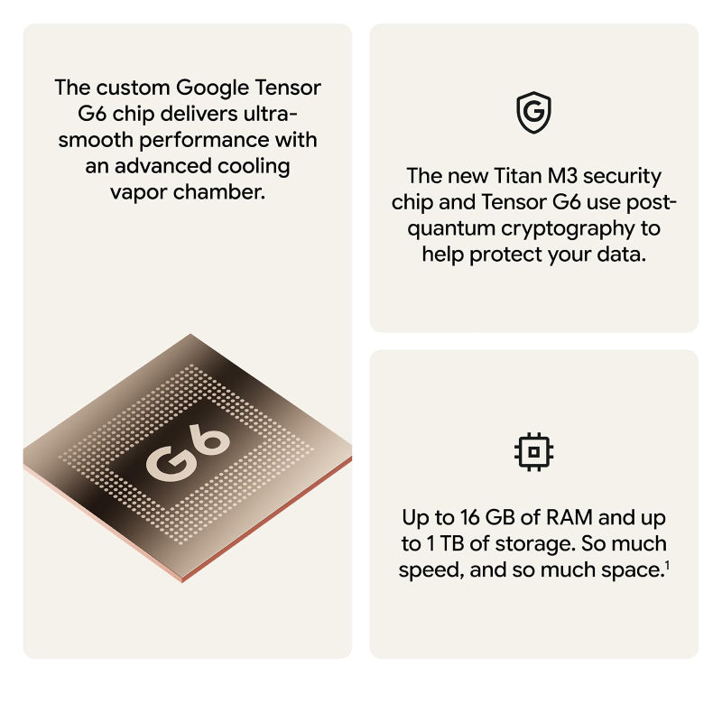 Google Pixel 11 Pro - 6.3-inch OLED / 16GB RAM / 512GB / 5G / Olive - Mobile