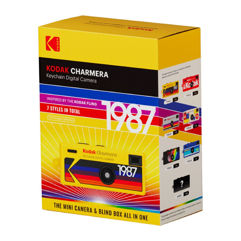 KODAK Charmera Millennium Keychain Digital Camera 1987 - 1.6MP