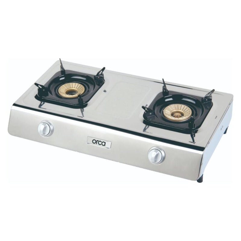 ORCA 2 Gas Burner Stainless Steel Table Top
